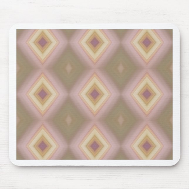 Nested Diamonds Mouse Mat (Front)
