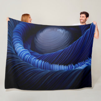 Nested Loops Fleece Blanket