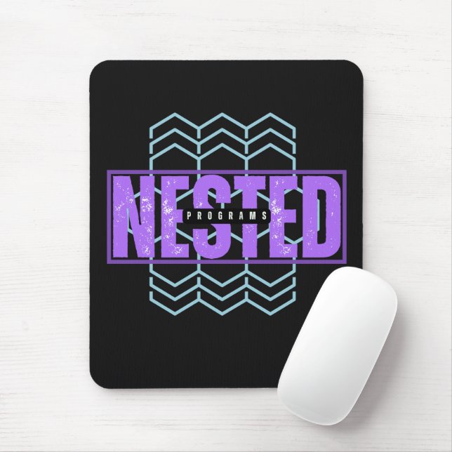 Nested Programs in Mainframe Programming Mouse Mat (With Mouse)