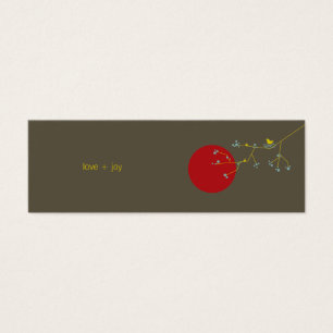 Nesting Bird Family Baby Shower DIY Favour Gift Ta