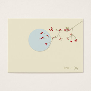 Nesting Bird Family Baby Shower DIY Favour Gift Ta