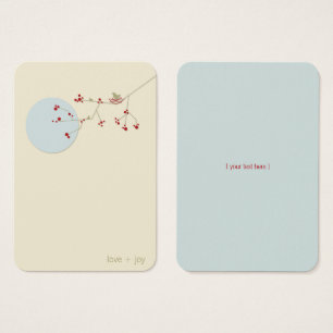 Nesting Bird Family Baby Shower DIY Favour Gift Ta