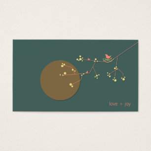 Nesting Bird Family Baby Shower DIY Favour Gift Ta