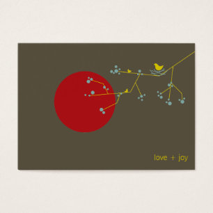 Nesting Bird Family Baby Shower DIY Favour Gift Ta