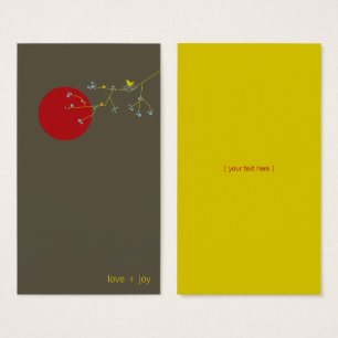 Nesting Bird Family Baby Shower DIY Favour Gift Ta