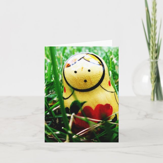Nesting Doll Nesting Card (Front)