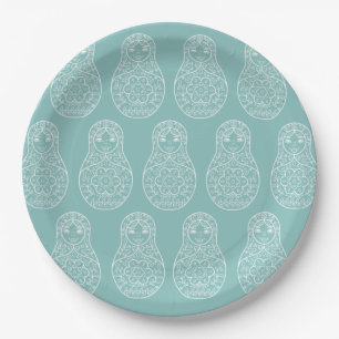 Nesting Doll Paper Plate