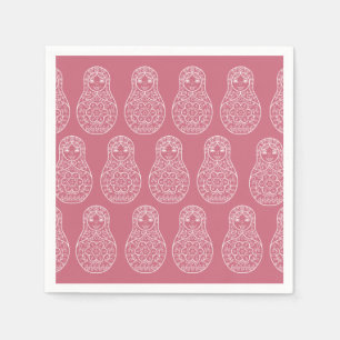 Nesting Dolls Napkin