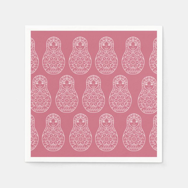 Nesting Dolls Napkin (Front)