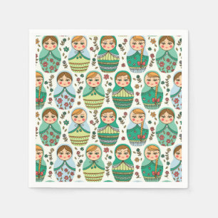 Nesting Dolls Napkins
