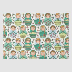 Nesting Dolls Tissue Paper
