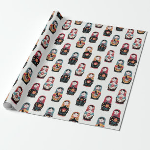 Nesting Dolls Wrapping Paper