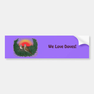Nesting Doves Bumper Sticker