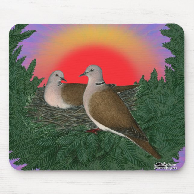 Nesting Doves Mouse Mat (Front)