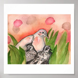 Nesting Doves Poster