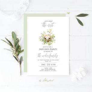 Nesting Part Baby Shower Invitation