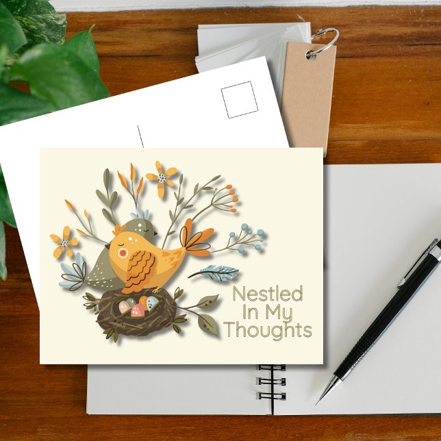 Nestled in My Thoughts Postcard (Creator Uploaded)