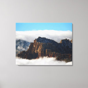 Nestled in the Clouds Print on Canvas 33" x 19" x