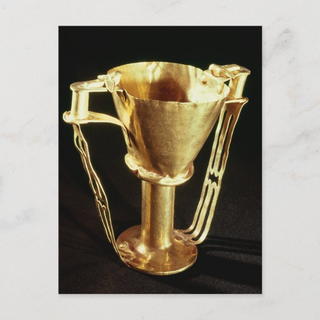Nestor's cup, Mycenae, c.1550-1500 BC Postcard (Front)
