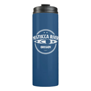 Nestucca River Oregon Kayaking Thermal Tumbler