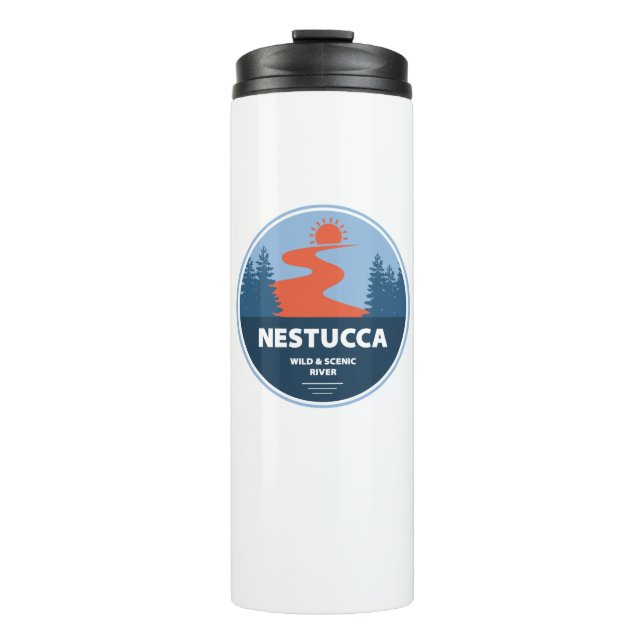 Nestucca Wild And Scenic River Thermal Tumbler (Front)