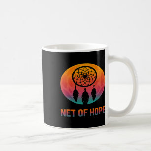 Net Of Hope Mindful Dreamcatcher Calm Healing Suns Coffee Mug