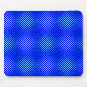 Net Pattern Blue with Cyan Mouse Mat