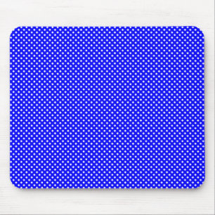 Net Pattern Blue with White Mouse Mat