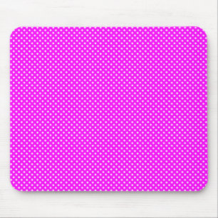 Net Pattern Magenta with White Mouse Mat