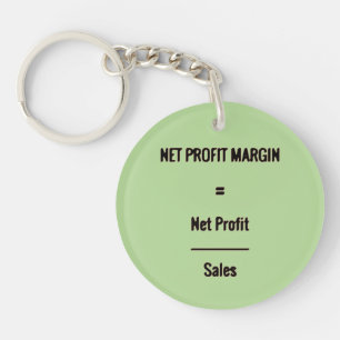 "Net Profit Margin" Key Ring