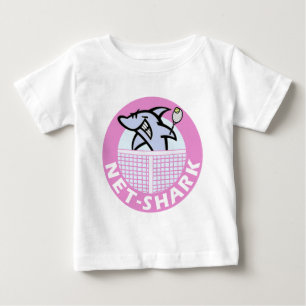 net-shark-pink baby T-Shirt