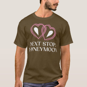 Net Stop Honeymoon Wedding Party Husband And Wife T-Shirt
