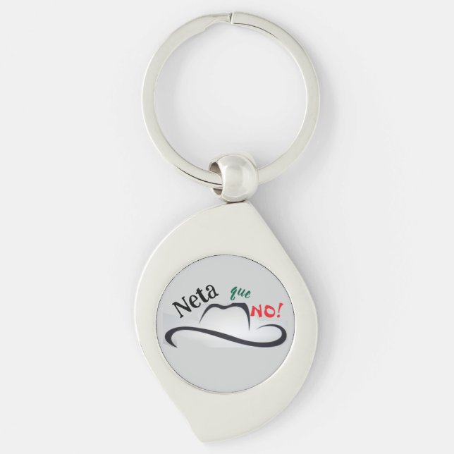 Neta que No! Key Ring (Front)