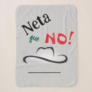 Neta que No! Sherpa Blanket