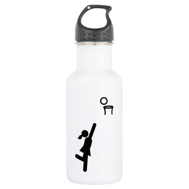 Netball 532 Ml Water Bottle (Front)