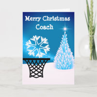 Netball Coach Christmas Greeting