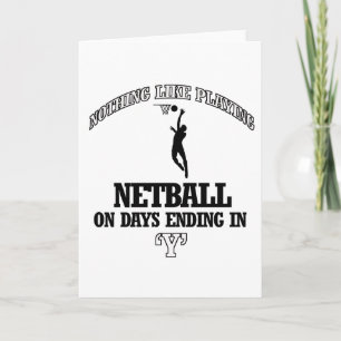 NETBALL designs Card