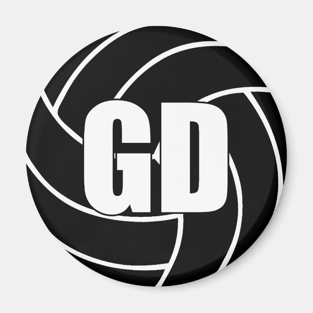 Netball Goal Defence Magnet (Front)