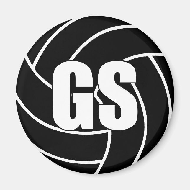 Netball Goal Shooter Magnet (Front)