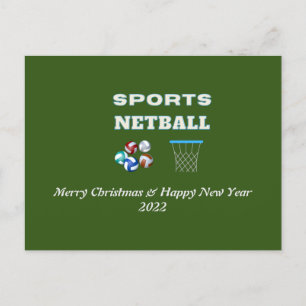 Netball Greeting Card  2022