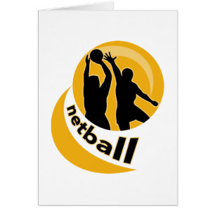 Netball player shooting blocking the shot