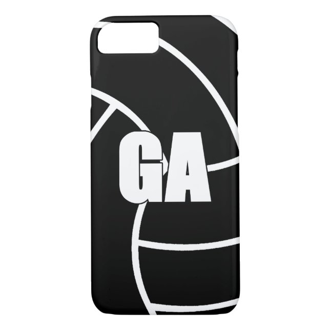 Netball Position GA, Goal Attack Case-Mate iPhone Case (Back)