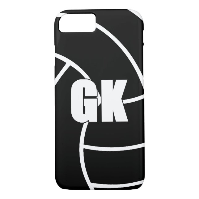 Netball Position GK, Goal Keeper Case-Mate iPhone Case (Back)