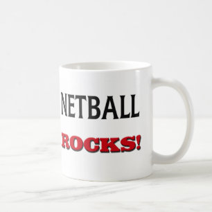 Netball Rocks Coffee Mug