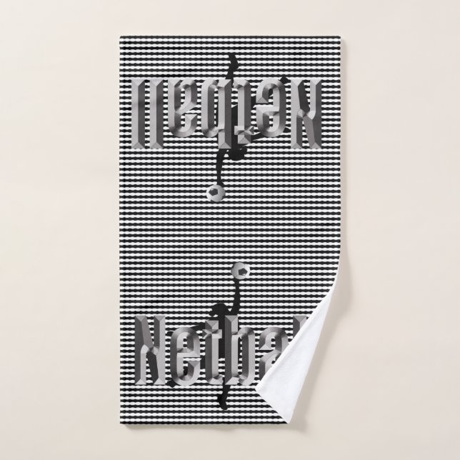 Netball The Game, Hand Towel  (Hand Towel)