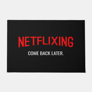 NETFLIXING DOORMAT