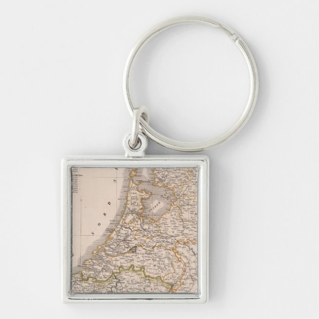 Netherland, Belgium Key Ring (Front)