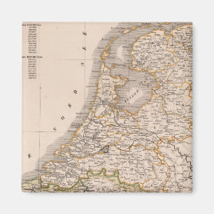 Netherland, Belgium Magnet