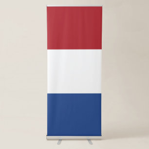 Netherland flag retractable banner