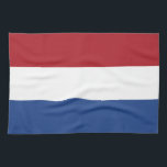 Netherland flag tea towel<br><div class="desc">An ideal gift for all those who are patriotic of their country!</div>